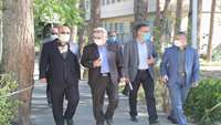 بازدید معاون سیاسی، امنیتی و اجتماعی استانداری سمنان، از کلینیک تخصصی برادران رضایی دامغان